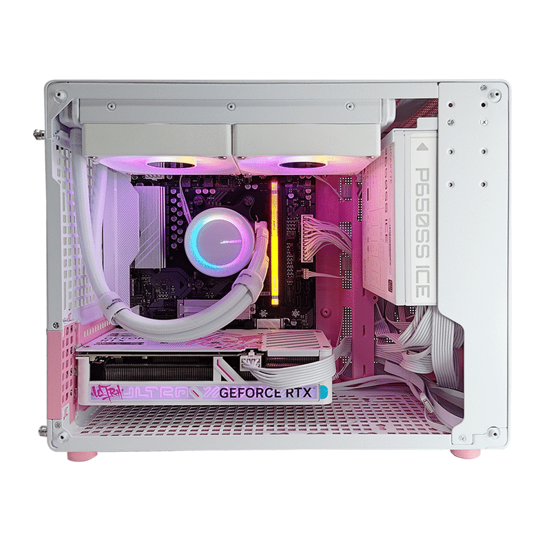 Sigma Z20 Pink/White Desktop Gaming PC | DataBlitz