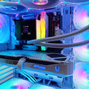 Aurora Tesseract X 2D White Desktop Gaming PC | DataBlitz