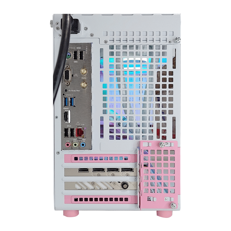 Sigma Z20 Pink/White Desktop Gaming PC | DataBlitz