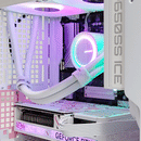 Sigma Z20 Pink/White Desktop Gaming PC | DataBlitz