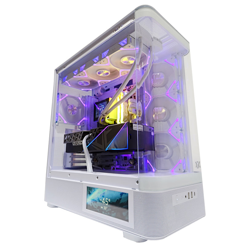 Ultra Quantum White Desktop Gaming PC