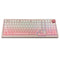E-Yooso Z-101 RGB 101 Keys Tri-Mode Hot-Swappable Mechanical Keyboard Gradient Pink