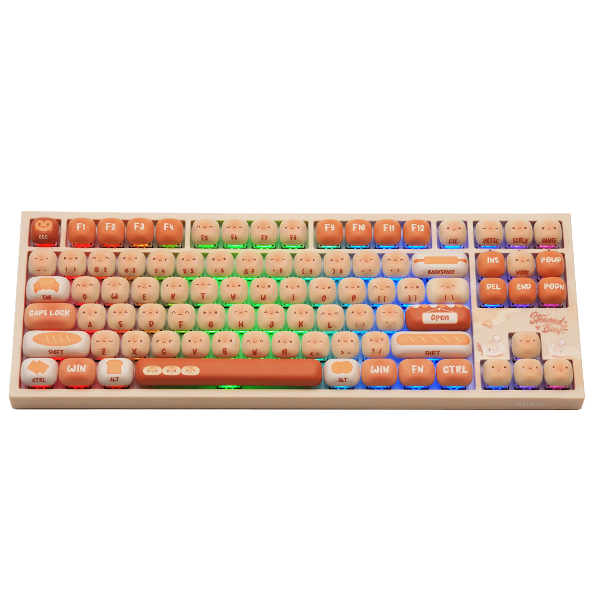 Akko 5087 V5 Bun Wonderland Multi-Mode RGB Hot-Swappable Mechanical Keyboard