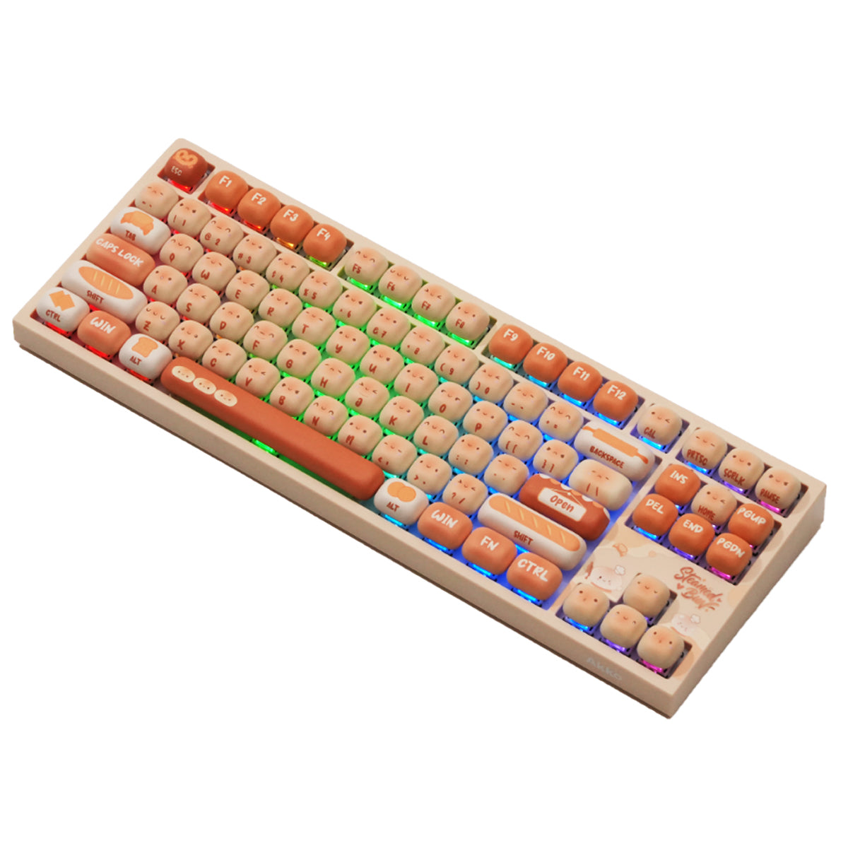 Akko 5087 V5 Bun Wonderland Multi-Mode RGB Hot-Swappable Mechanical Keyboard