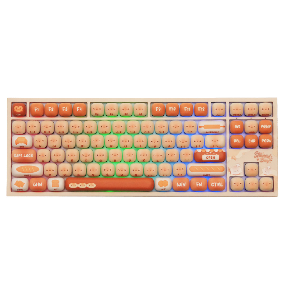 Akko 5087 V5 Bun Wonderland Multi-Mode RGB Hot-Swappable Mechanical Keyboard