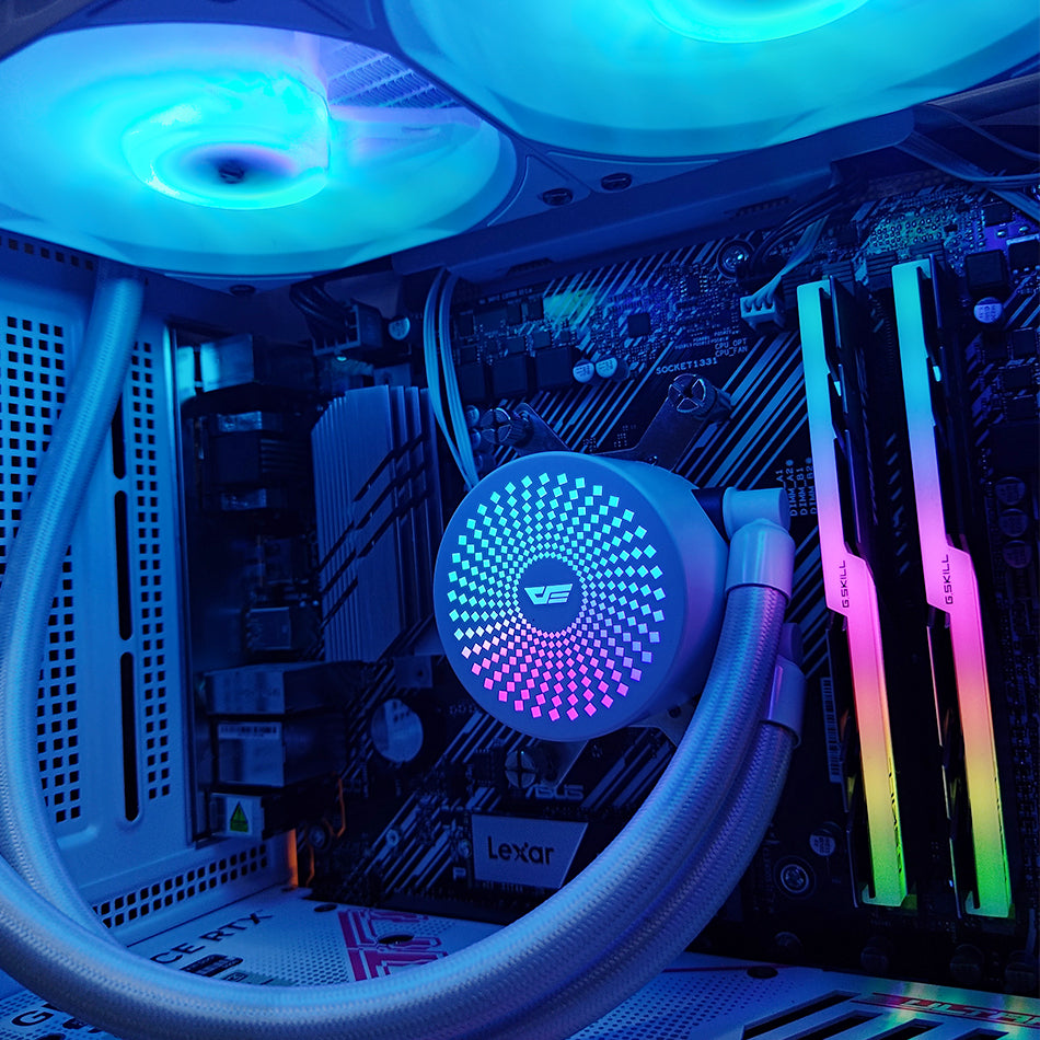 Sigma WD200 White Desktop Gaming PC | DataBlitz