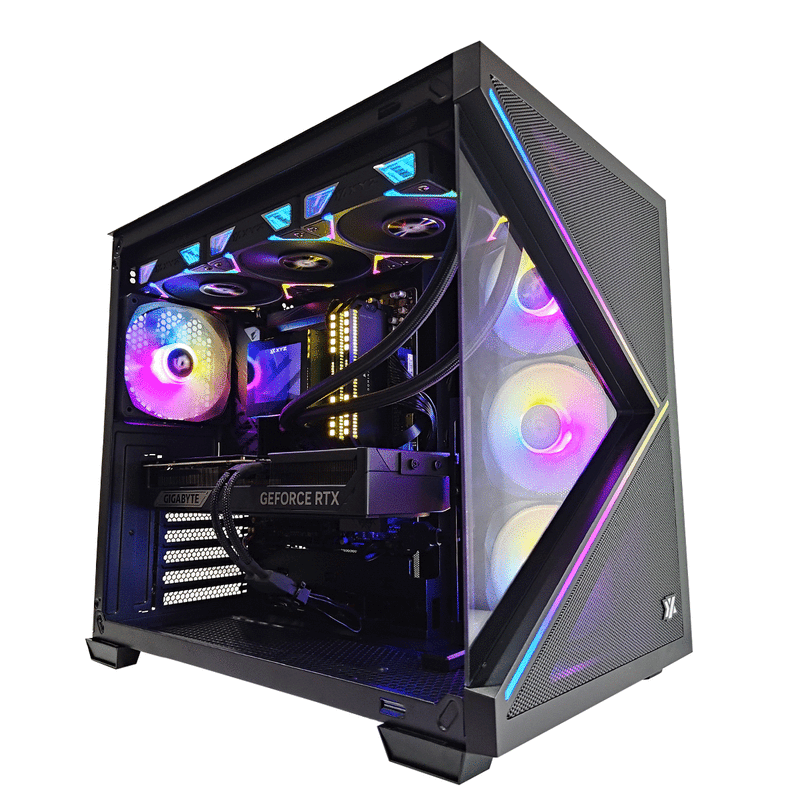 Optima Qubex Black Desktop Gaming PC | DataBlitz