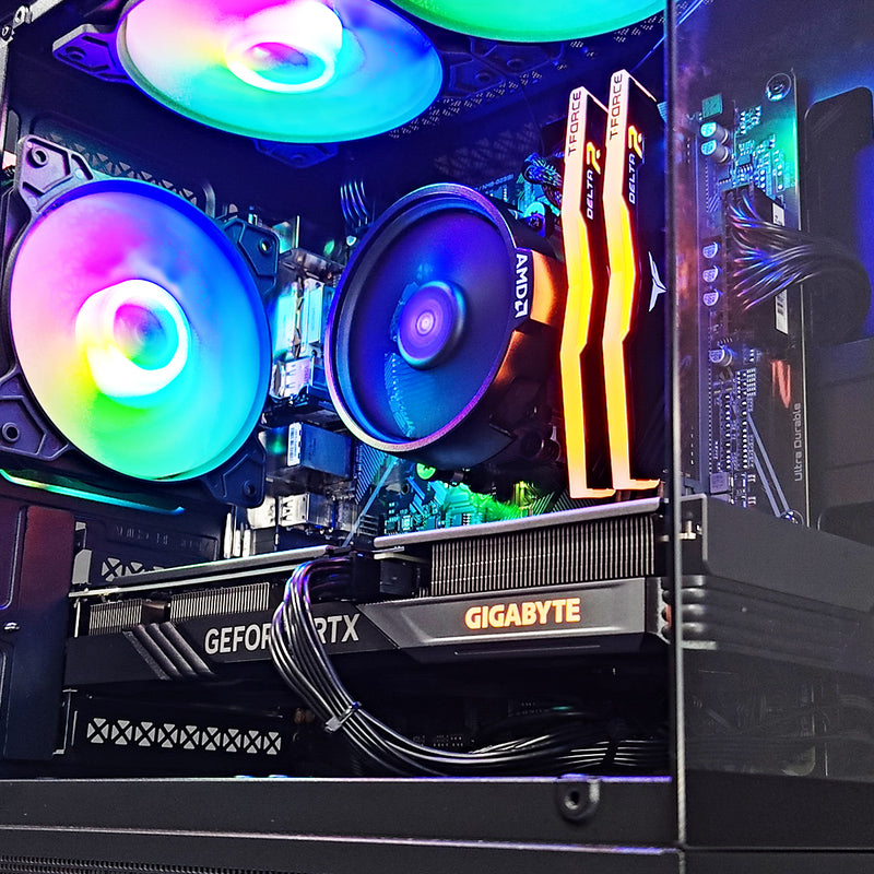 Alpha Reyna Black Desktop Gaming PC