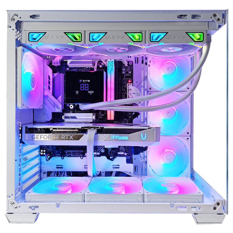 Aurora Tesseract X 2D White Desktop Gaming PC | DataBlitz