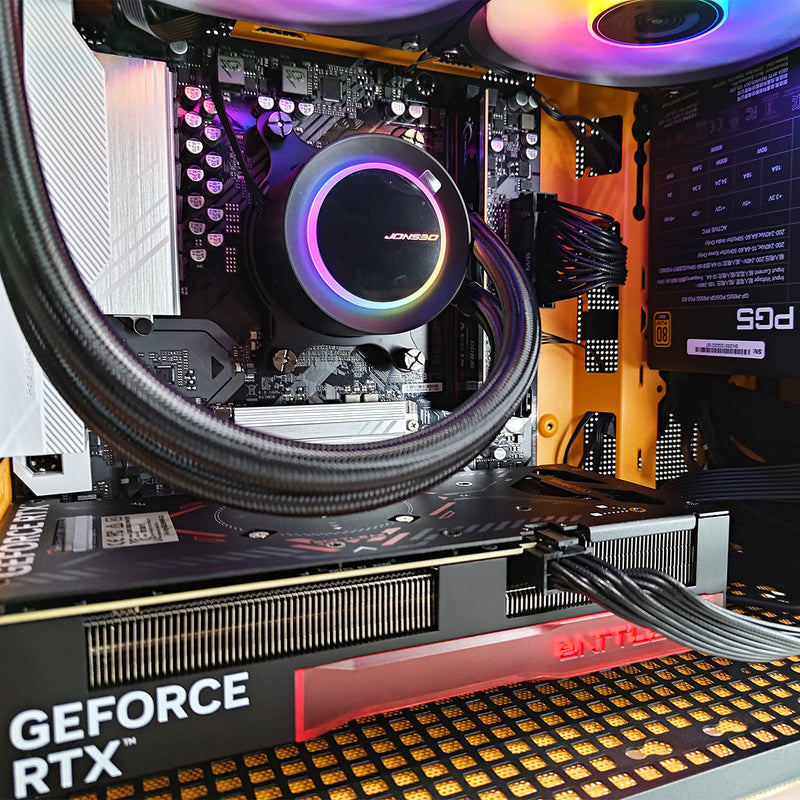 Sigma Z20 Orange Black Desktop Gaming PC