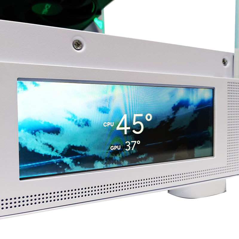 Ultra Quantum White Desktop Gaming PC