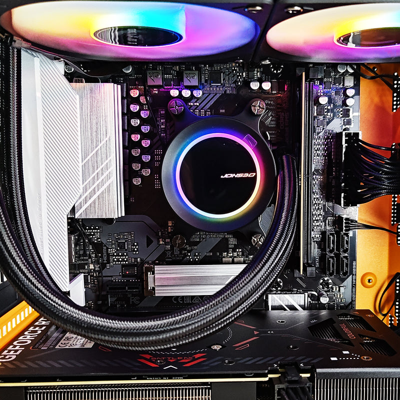 Sigma Z20 OSigma Z20 Orange Black Desktop Gaming PCrange Black Desktop Gaming PC