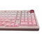 E-Yooso Z-101 RGB 101 Keys Tri-Mode Hot-Swappable Mechanical Keyboard Gradient Pink