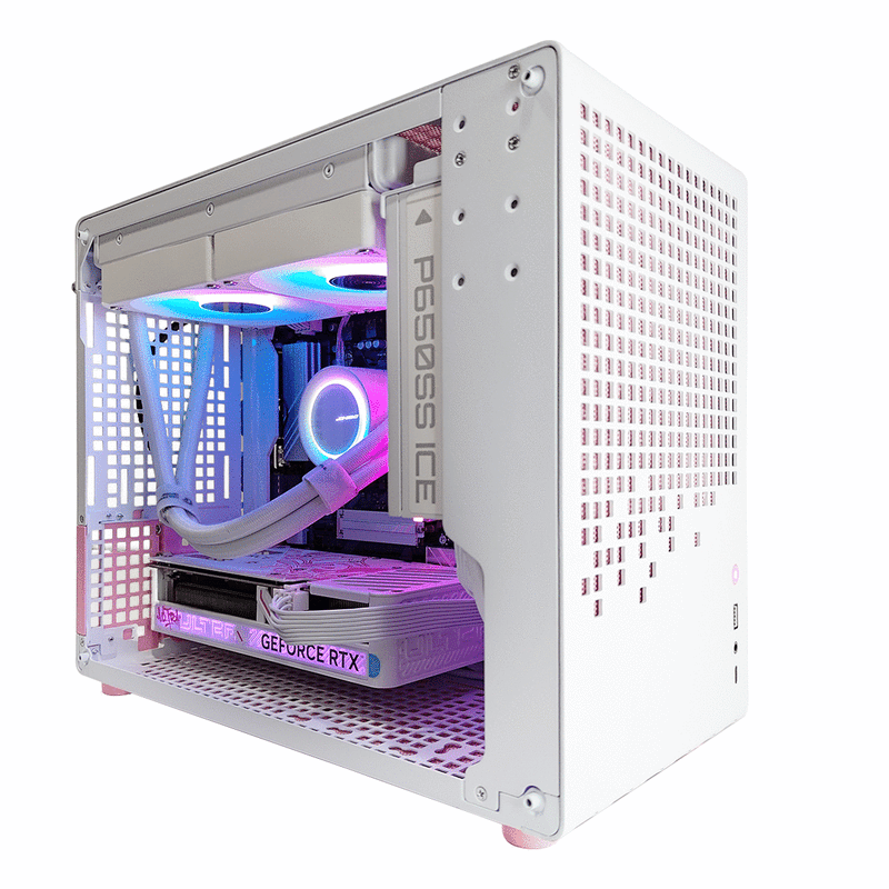 Sigma Z20 Pink/White Desktop Gaming PC | DataBlitz