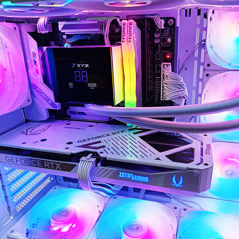 Aurora Tesseract X 2D White Desktop Gaming PC | DataBlitz