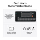 Keychron C1 Pro 8K QMK RGB Hot-Swappable 80% TKL Wired Custom Mechanical Keyboard
