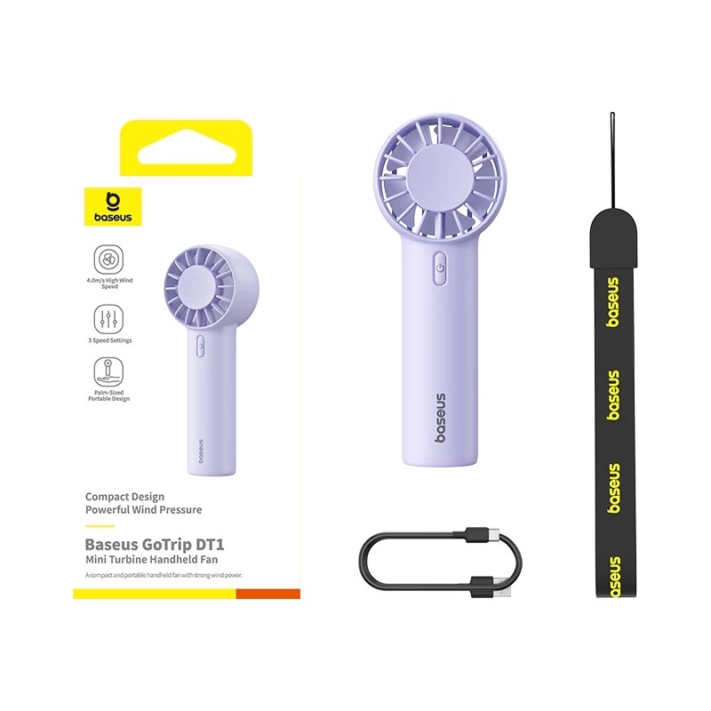 Baseus GoTrip DT1 Mini Turbine Handheld Fan