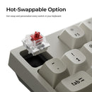 Keychron C2 Pro 8K QMK RGB Hot-Swappable Full Size Wired Custom Mechanical Keyboard