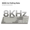 Keychron C2 Pro 8K QMK RGB Hot-Swappable Full Size Wired Custom Mechanical Keyboard