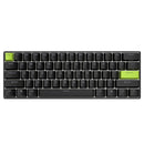 Royal Kludge RK-C61 Single-Mode RGB 61 Keys Hot Swappable Magnetic Mechanical Keyboard Black/Green