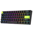 Royal Kludge RK-C61 Single-Mode RGB 61 Keys Hot Swappable Magnetic Mechanical Keyboard Black/Green