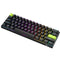 Royal Kludge RK-C61 Single-Mode RGB 61 Keys Hot Swappable Magnetic Mechanical Keyboard Black/Green