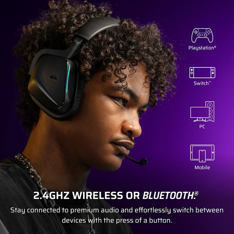 Corsair Void Wireless V2 Gaming Headset for Nintendo Switch/Playstation/PC/Mac/Mobile