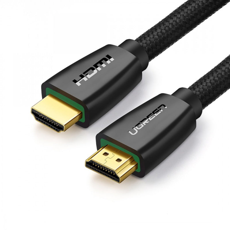 UGreen High-End Hdmi Cable With Nylon Braid - 1.5m (Black) (HD118/40409)