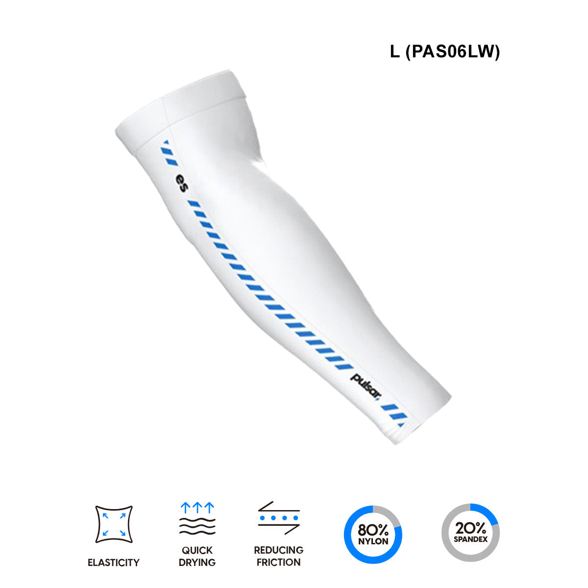 Pulsar ES eSports Arm Sleeve Arm Long (White)