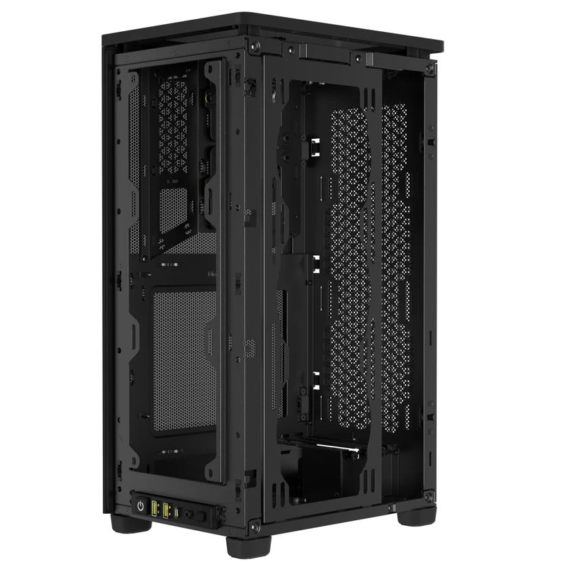 Corsair 2000D Airflow Mini-ITX PC Case (Black, White)