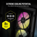 Corsair iCue 2000D RGB Airflow Mini-ITX PC Case (Black)