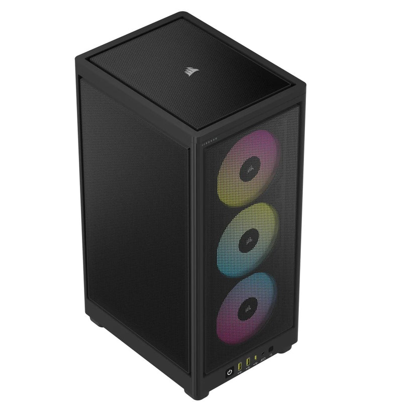 Corsair iCue 2000D RGB Airflow Mini-ITX PC Case (Black)