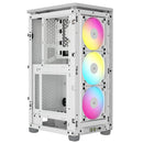 Corsair iCue 2000D RGB Airflow Mini-ITX PC Case (White)