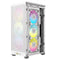 Corsair iCue 2000D RGB Airflow Mini-ITX PC Case (White)