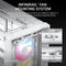 Corsair Frame 4000D RS ARGB Modular Mid-Tower PC Case (Black, White)