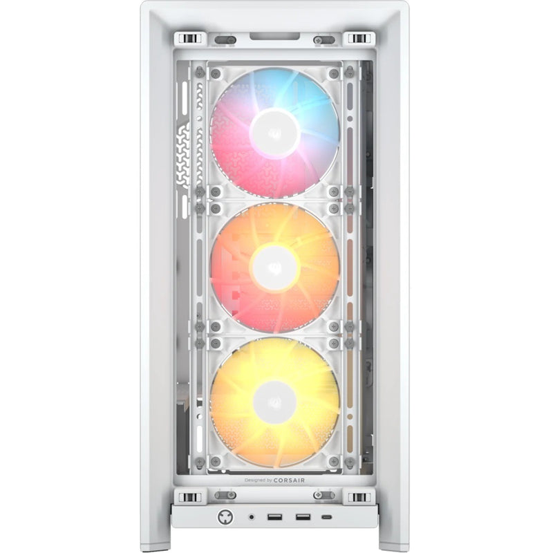 Corsair Frame 4000D RS ARGB Modular Mid-Tower PC Case (Black, White)