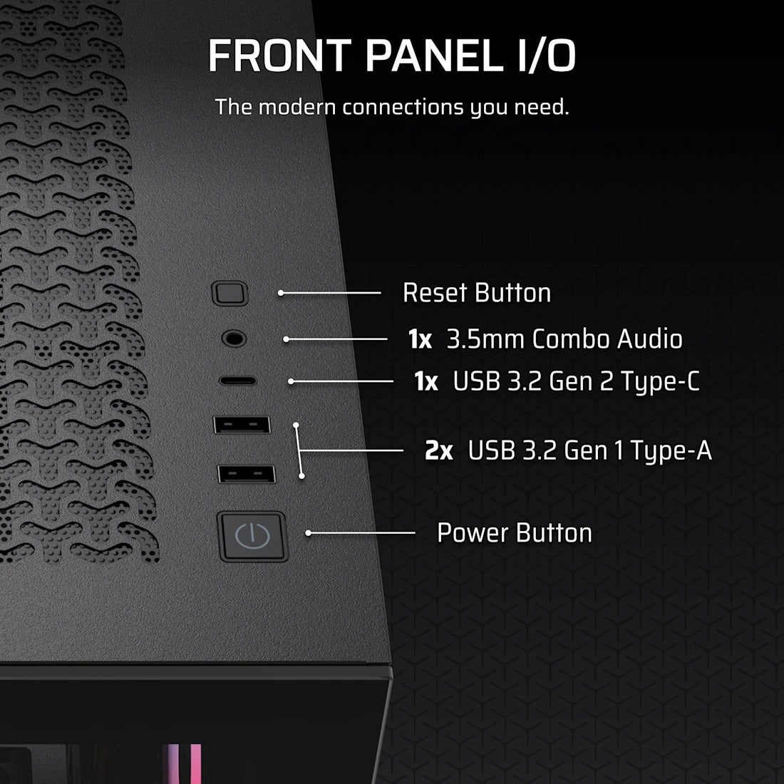 Corsair 3500X RS-R ARGB Mid-Tower PC Case