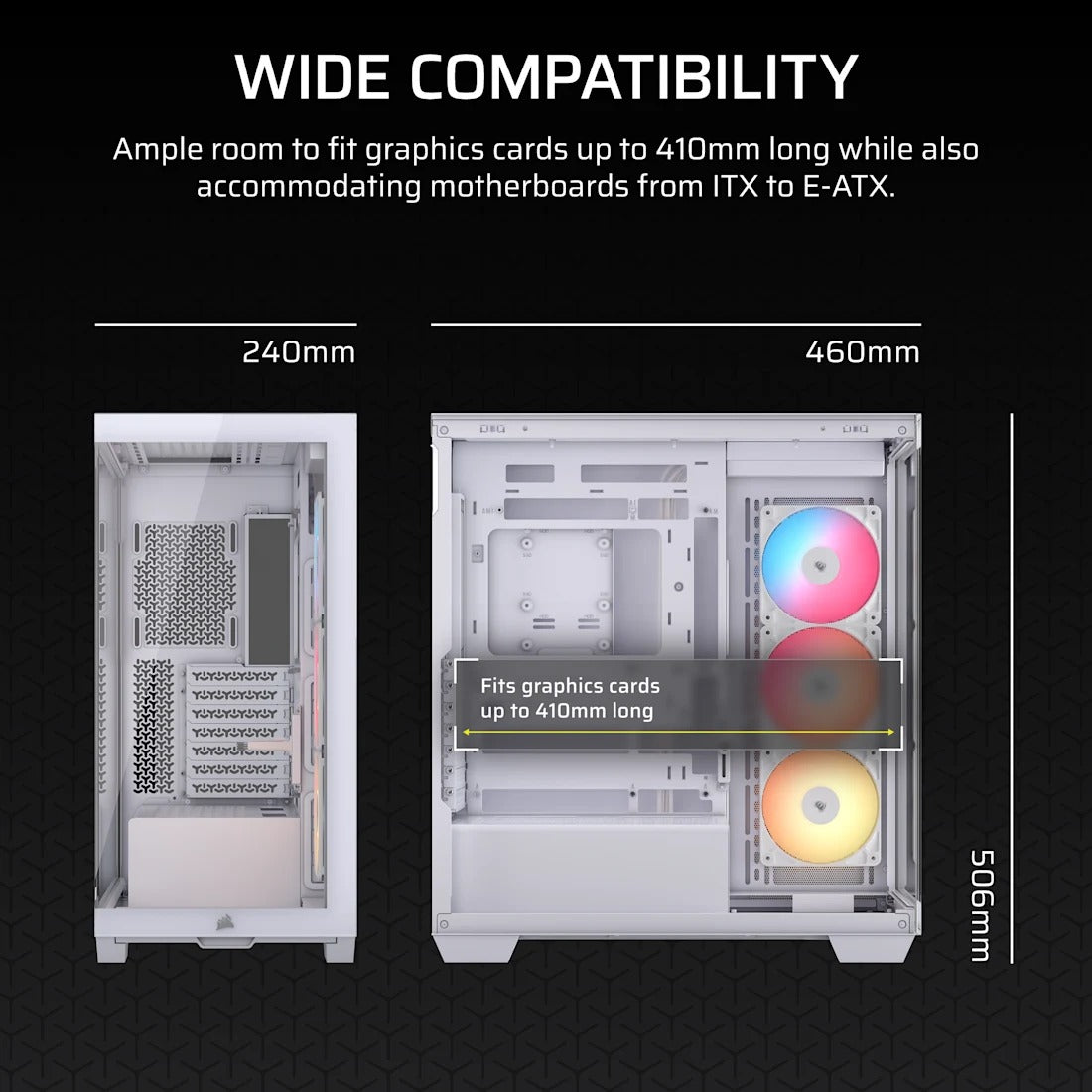 Corsair 3500X RS-R ARGB Mid-Tower PC Case
