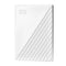 WD My Passport Portable External HDD (White)