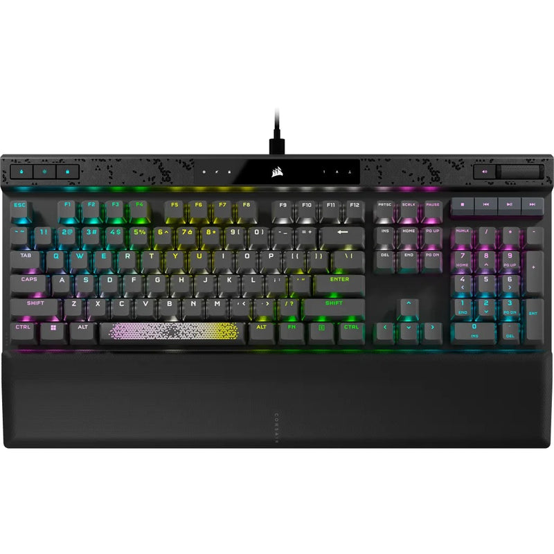 Corsair K70 Max RGB Magnetic-Mechanical Gaming Keyboard (Steel Grey) (Adjustable MGX Switches)