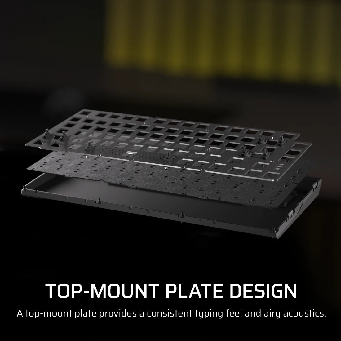 Corsair K65 Plus Wireless 75% RGB Mechanical Gaming Keyboard (MLX Fusion Tactile Switch)