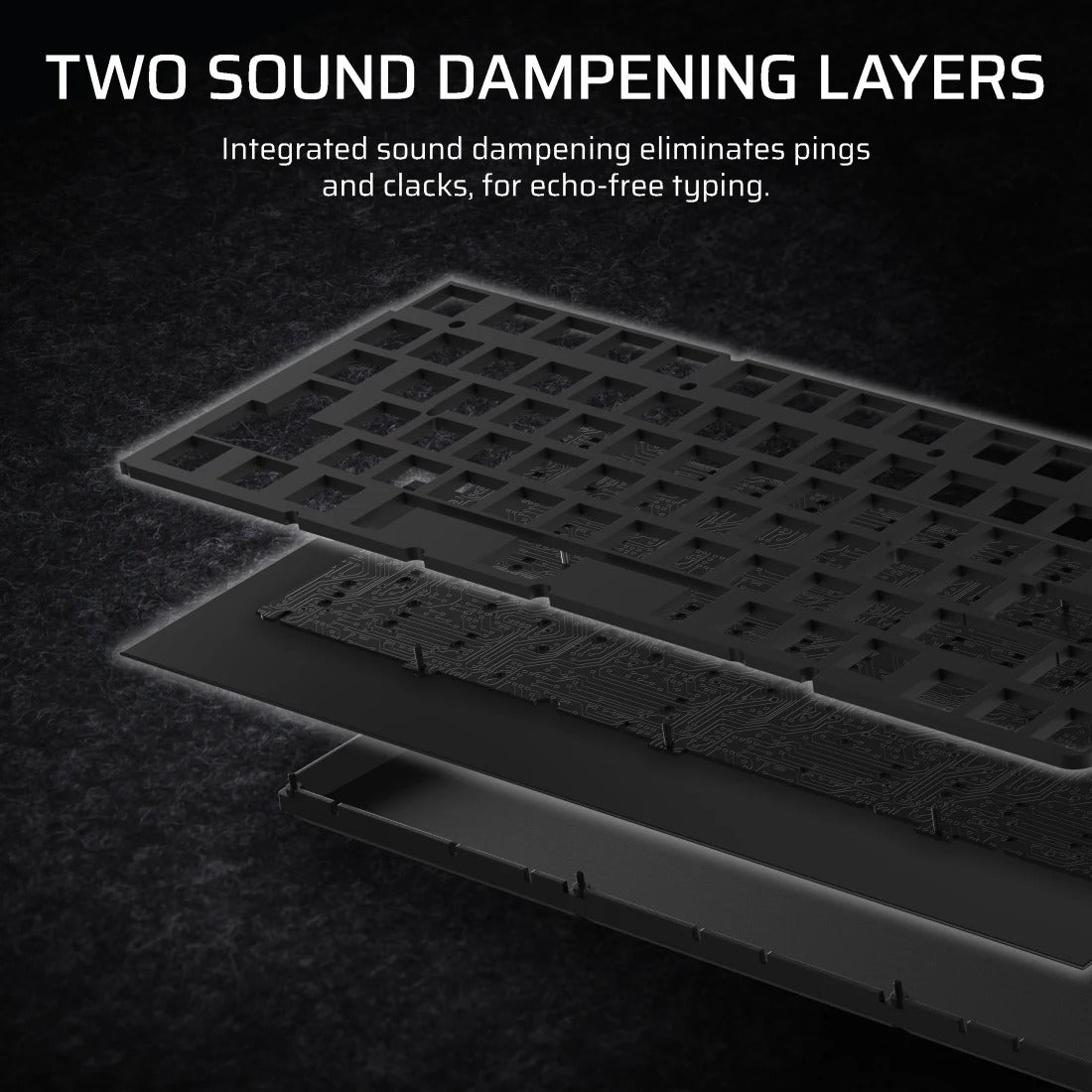 Corsair K65 Plus Wireless 75% RGB Mechanical Gaming Keyboard (MLX Fusion Tactile Switch)