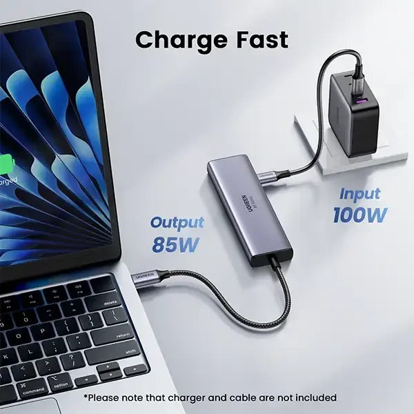 Ugreen USB-C to HDMI + 2xUSB 3.2 A + 2xUSB 3.2 C + PD Power Converter 