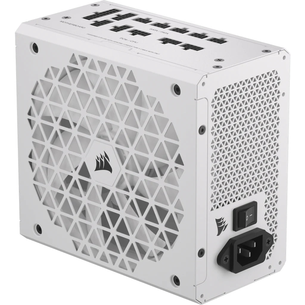 Corsair RMX RM1000X Shift 1000W ATX 80 Plus Gold Fully-Modular ATX Power Supply (White)