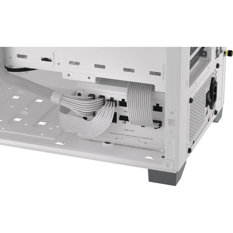 Corsair RMX RM1000X Shift 1000W ATX 80 Plus Gold Fully-Modular ATX Power Supply (White)