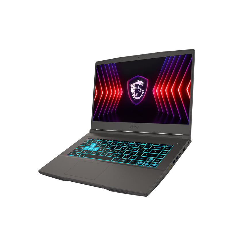 MSI Thin 15 B12UCX-1438PH Laptop (Cosmos Grey) | 15.6" FHD (1920x1080) 144Hz IPS | i5-12450H | 8GB RAM | 512GB SSD | RTX 2050 | Windows 11 | MSI Gaming Backpack