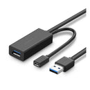 UGreen USB 3.0 Extention Cable - 10m (Black) (US175/20827)