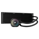 Corsair Nautilus 360 RS Performance 360MM RGB liquid CPU Cooler (Black, White)