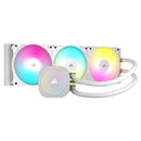 Corsair Nautilus 360 RS Performance 360MM RGB liquid CPU Cooler (Black, White)