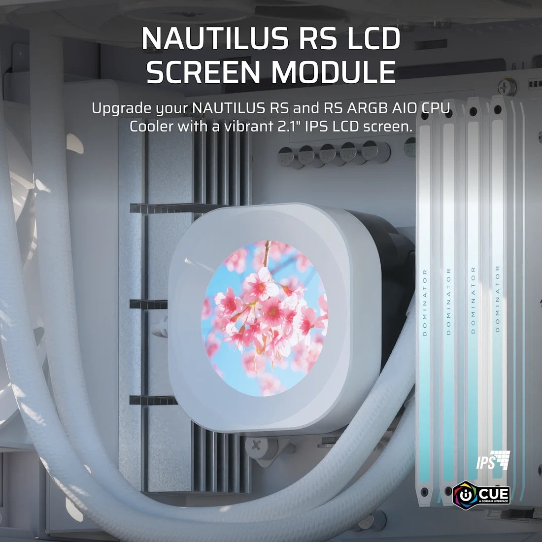 Corsair Nautilus RS LCD Screen Module for Nautilus RS Liquid CPU Coolers